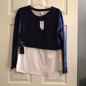 Nursing sweater